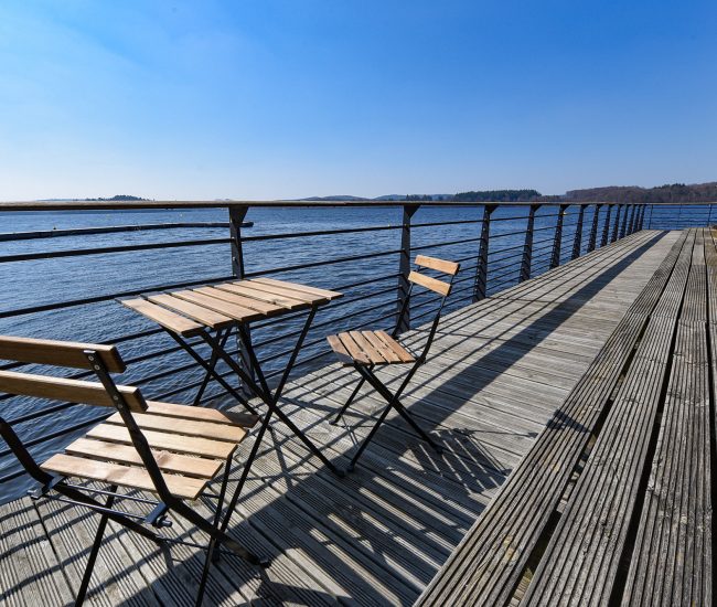Hébergement dans une chambre cabine, au dessus du lac des Settons, Morvan
